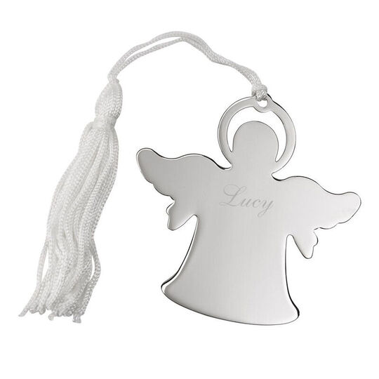 Personalized Angel Shaped Ornament